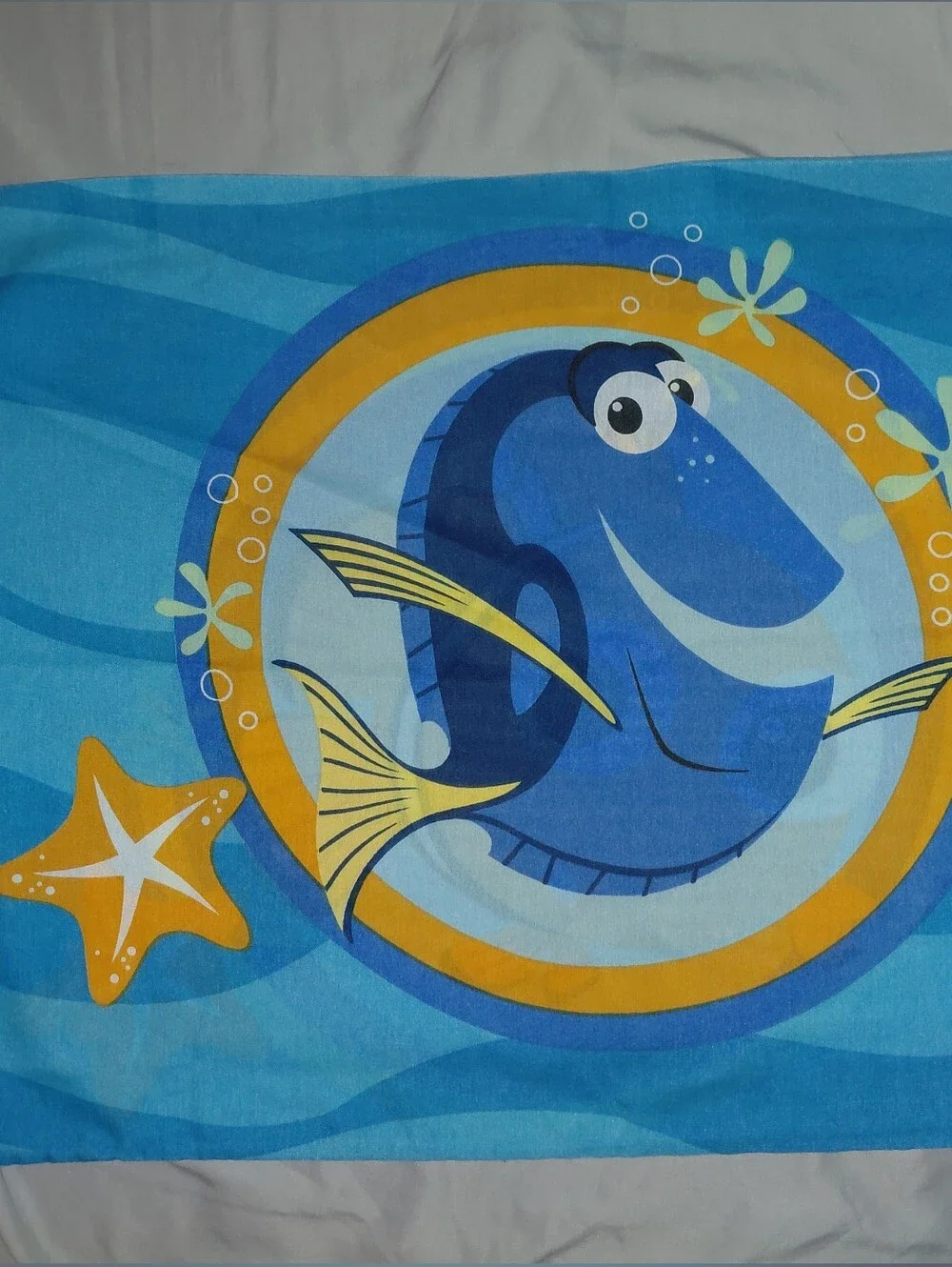 Vintage Disney Pixar Finding Nemo Dory Pillowcase Standard